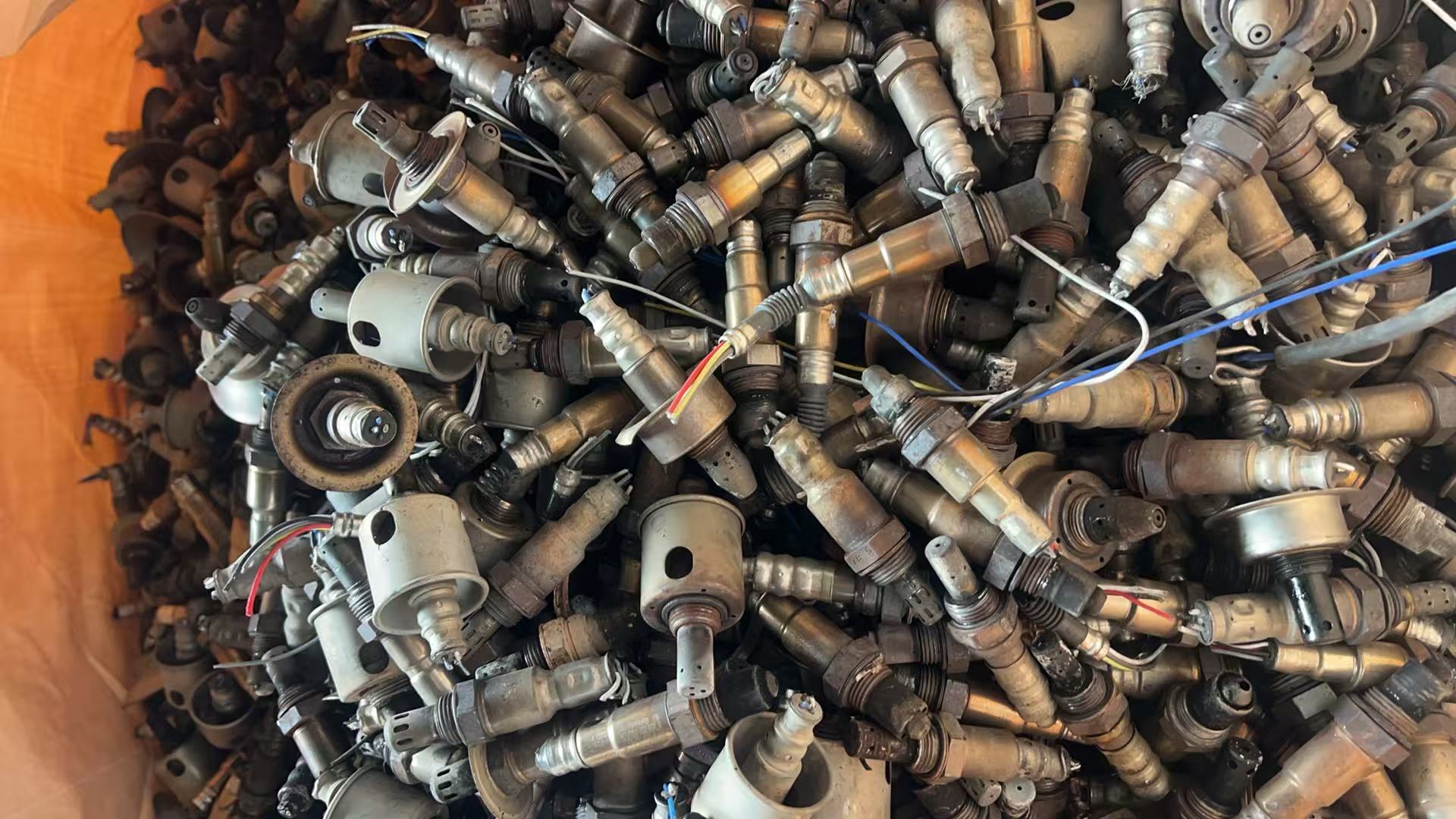 Collected automotive sensors and metal components